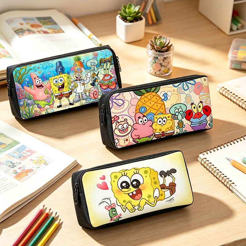 Anime Merchandise For Sale - 스폰지밥 필통 귀여운 애니메이션 캐릭터 펜