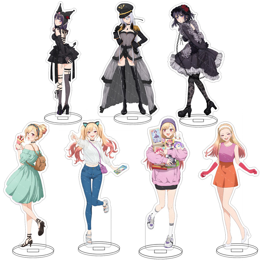Anime Character Merchandise - 16CM 애니메이션 아크릴 스탠드 마이 드레스업