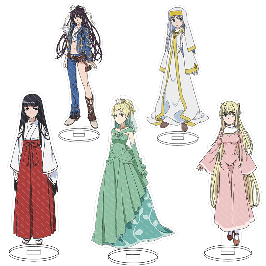 Anime Character Merchandise - 16CM 애니메이션 아크릴 스탠드 A Certain