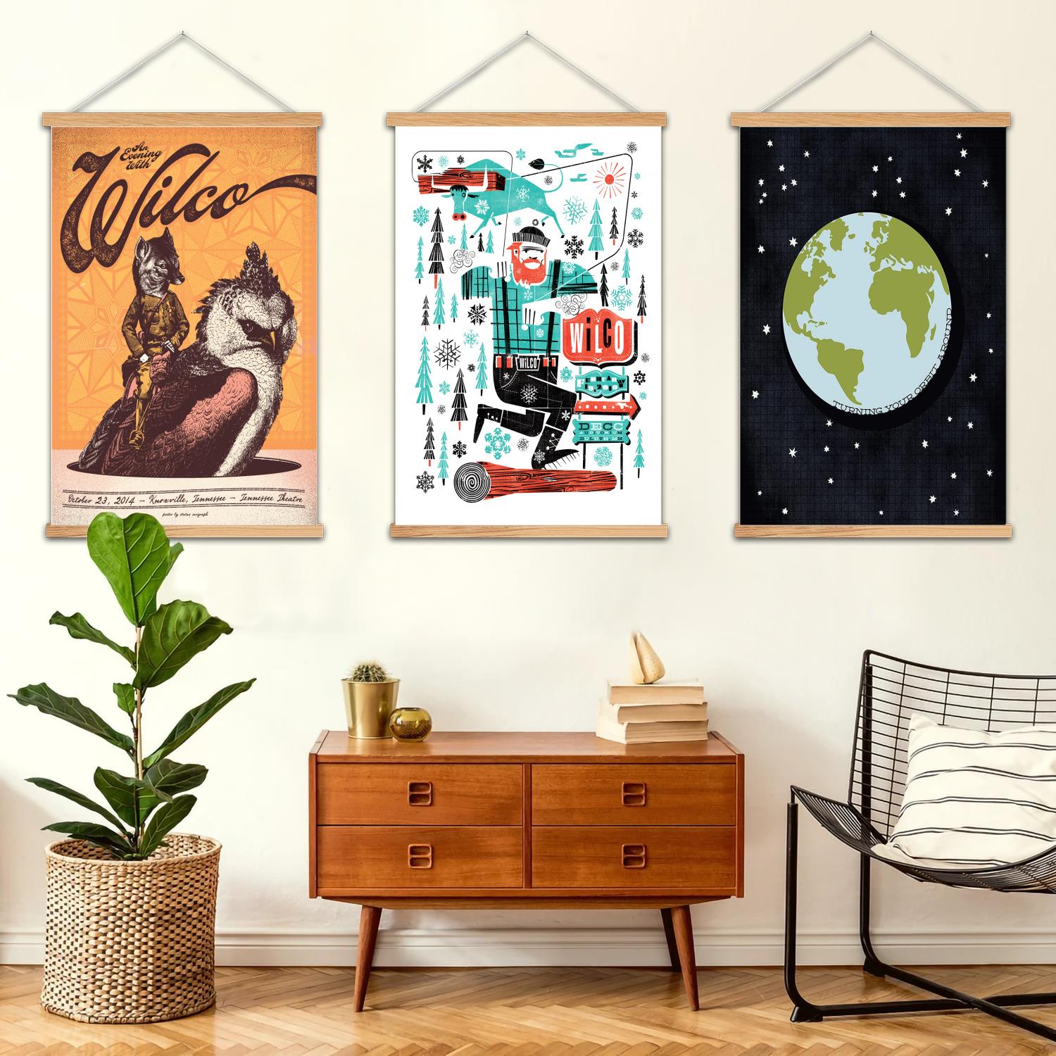Art Print Framed - 윌코 액자 벽화 캔버스 아트 포스터