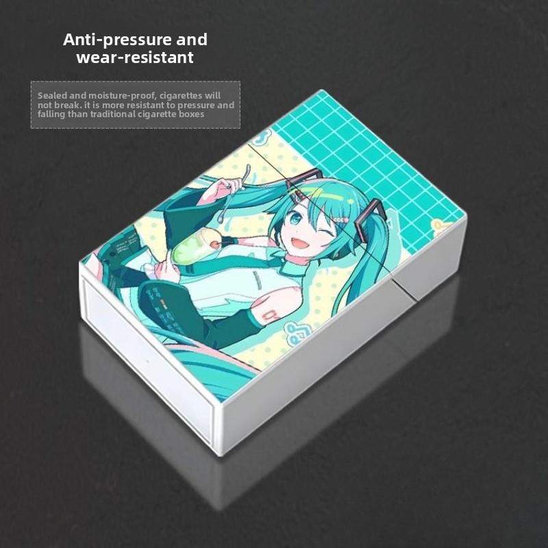 Manga Storage Box - 카와이 하츠네 미쿠 귀여운 애니메이션 플라스틱