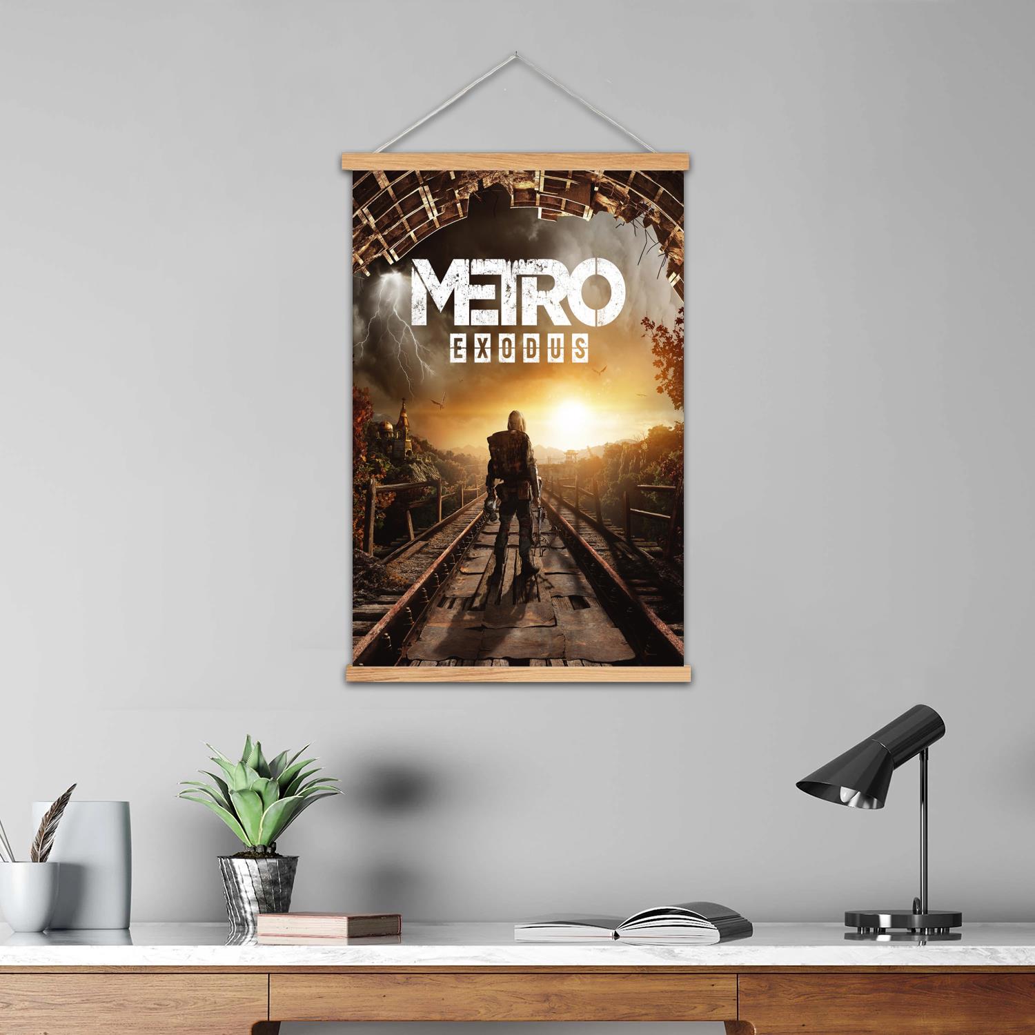 메트로 엑소더스 액자 벽화 캔버스 아트 포스터 및 벽  - Art Print Framed 리뷰 및 가격