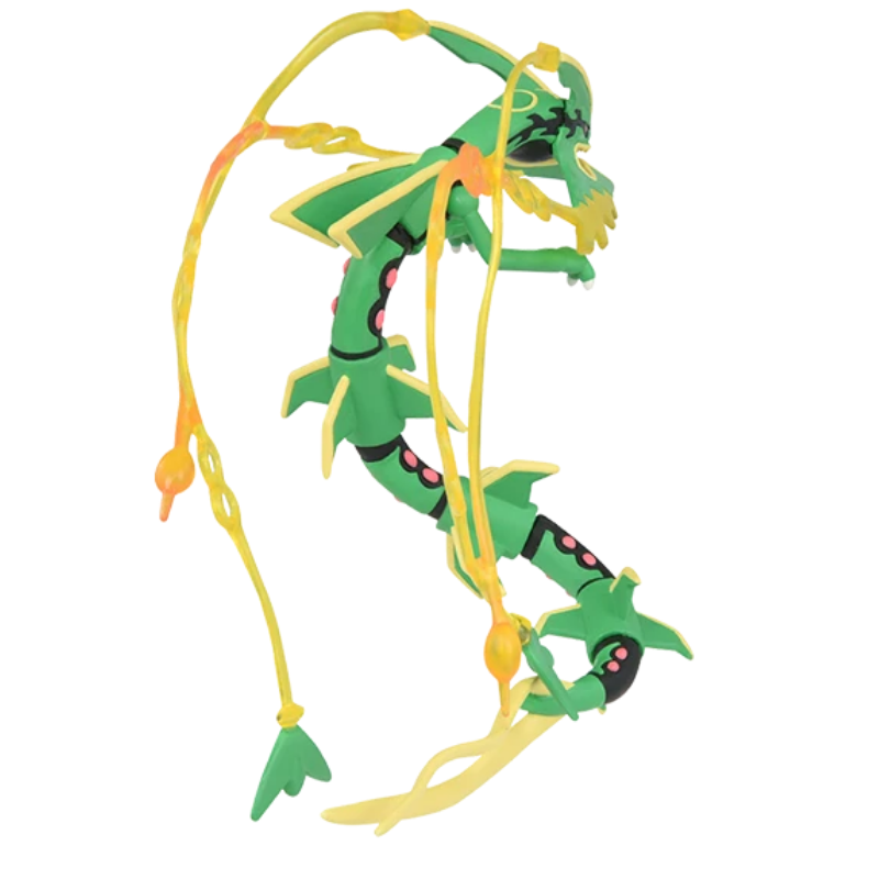 TOMY 한정판 포켓몬 피규어 ML 시리즈 메가 레이쿠 - Anime Merchandise For Sale 리뷰 및 가격