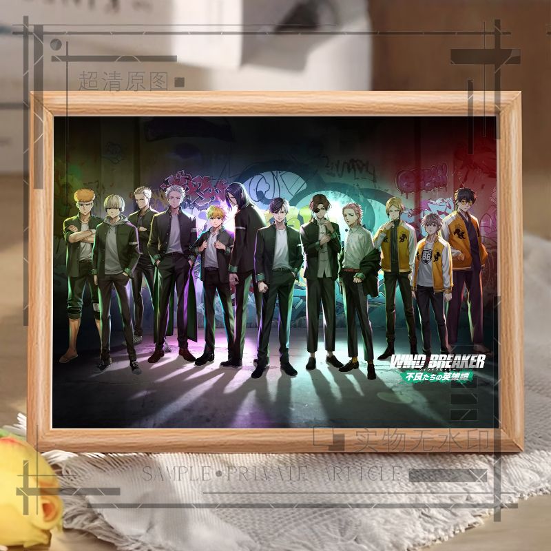 윈드 브레이커 츠바키노 타스쿠 애니메이션 굿즈 포토 프 - Windbreaker Anime Merchandise 리뷰 및 가격
