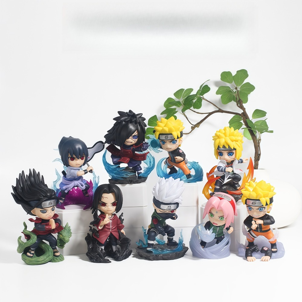 1-9 스타일 나루토 Q 버전 피규어 블라인드 박스 트 - Anime Merchandise Box Set 리뷰 및 가격