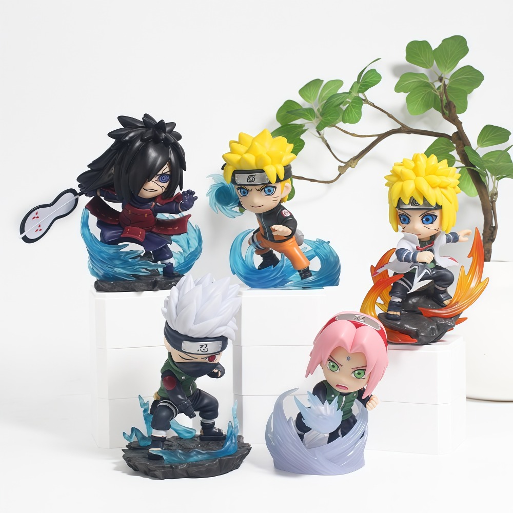 1-9 스타일 나루토 Q 버전 피규어 블라인드 박스 트 - Anime Merchandise Box Set 리뷰 및 가격
