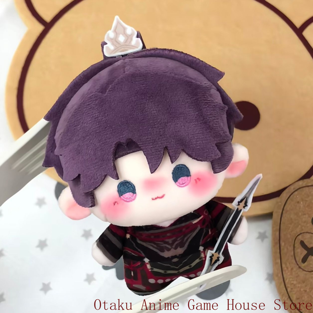 10cm 러브 앤 딥스페이스 라파엘 귀여운 플러시 인형 - Plush Doll Anime 리뷰 및 가격