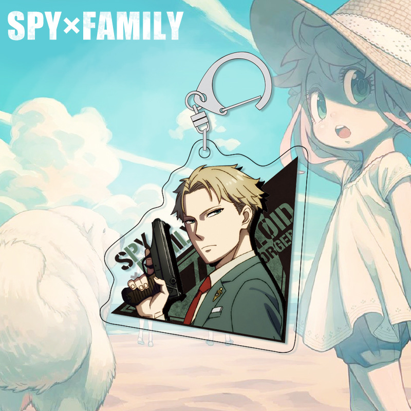 SPY×FAMILY 아냐 키체인 아크릴 참 귀여운 애니 - Anime Merchandise Keychain 리뷰 및 가격
