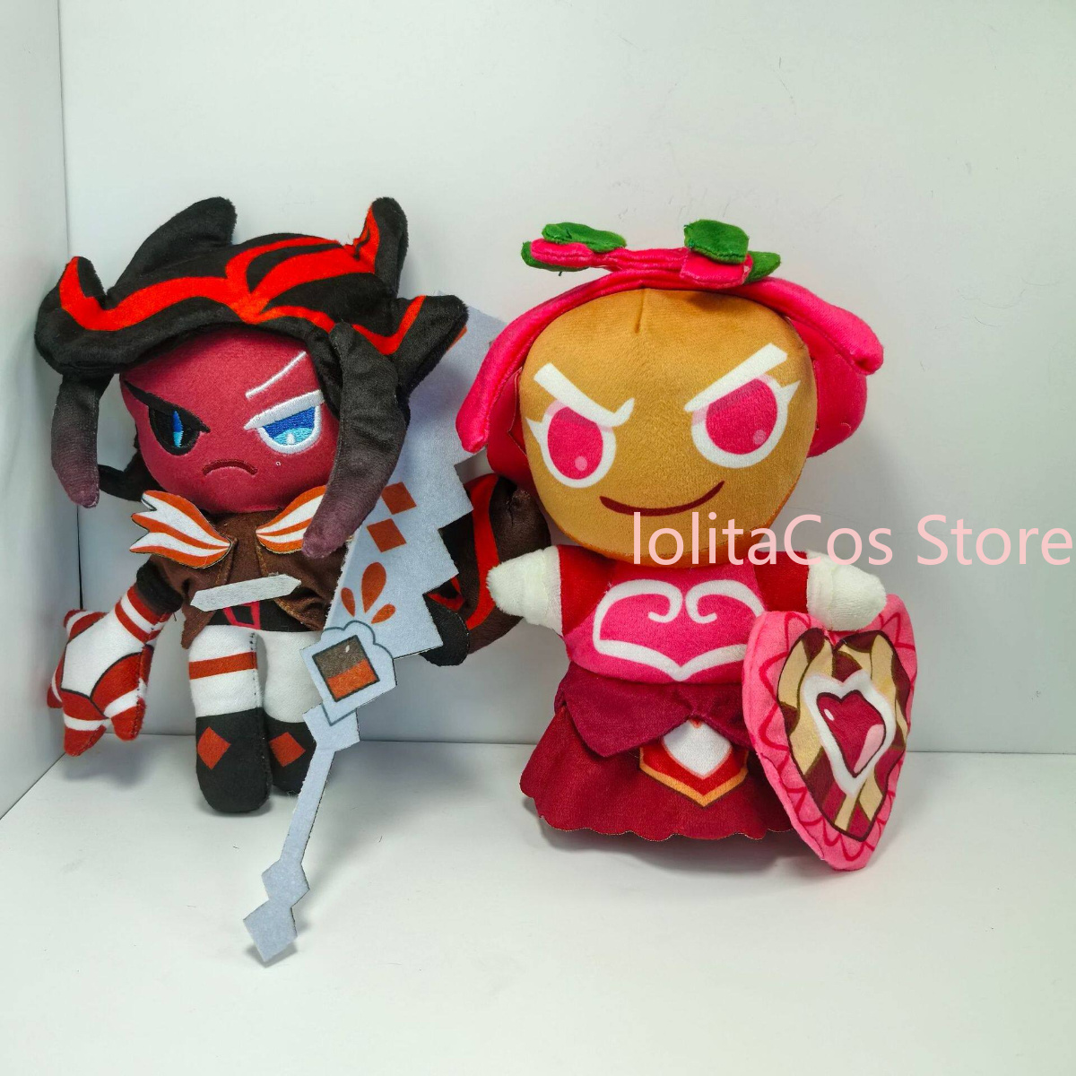 25cm 쿠키런: 킹덤 레드벨벳 쿠키 홀리베리 쿠키 카 - Plush Doll Anime 리뷰 및 가격