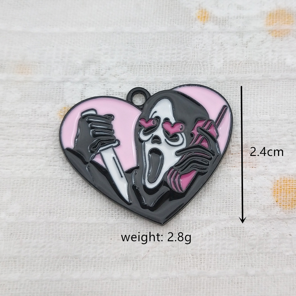 10pcs 만화 고스트버스터즈 장식품 귀여운 합금 펜던 - Anime Merchandise For Sale 리뷰 및 가격